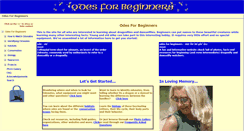 Desktop Screenshot of odesforbeginners.com